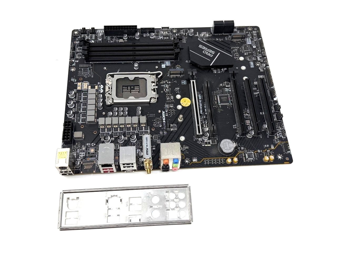 TESTED MSi Pro B760-VC WIFI 7 Bulk LGA1700 ATX DDR5 Desktop Motherboard MS-7D98