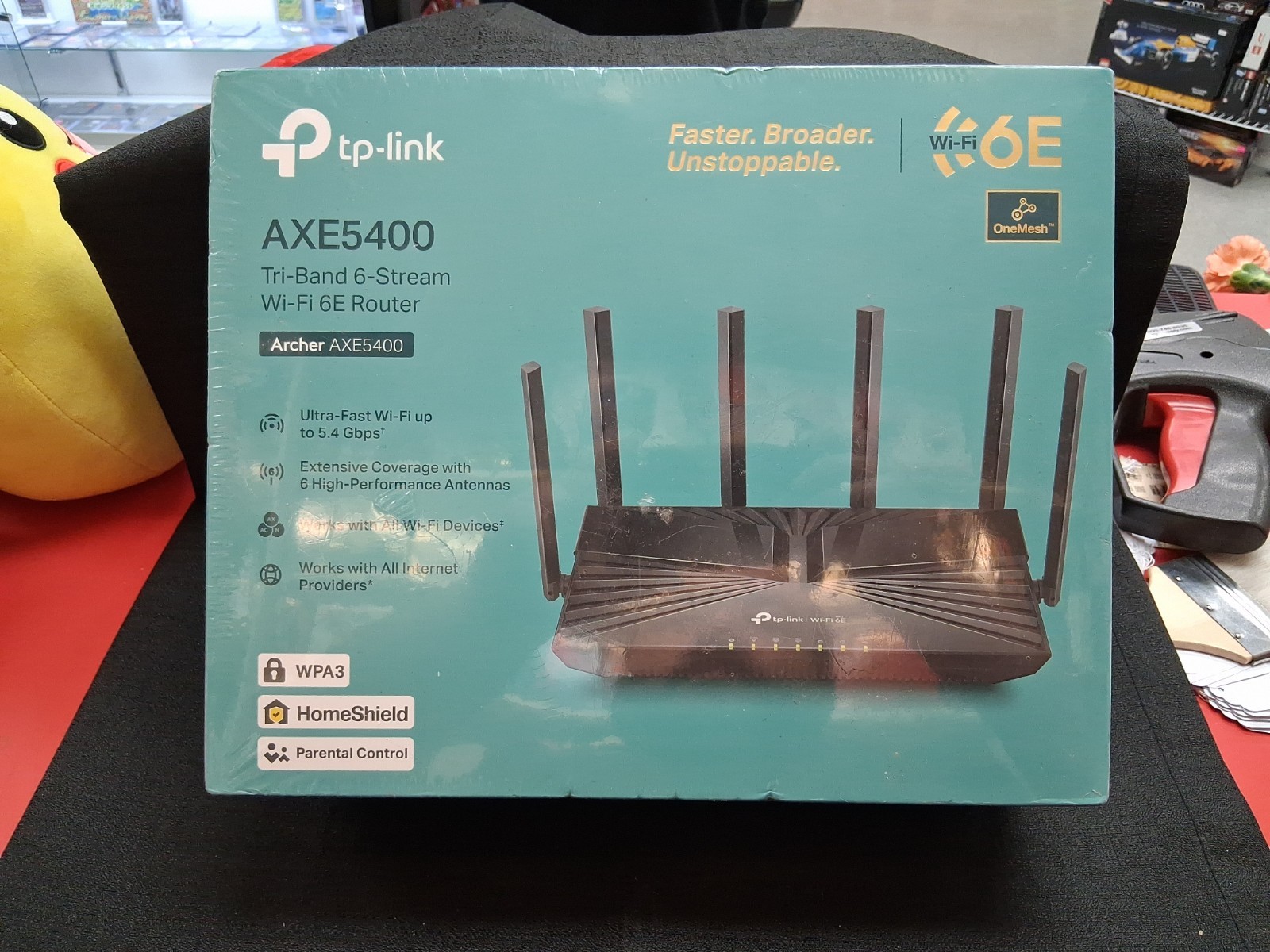 TP-Link Archer AXE5400 Tri-Band 6-Stream Mesh Wi-Fi 6E Router: Smartphone App