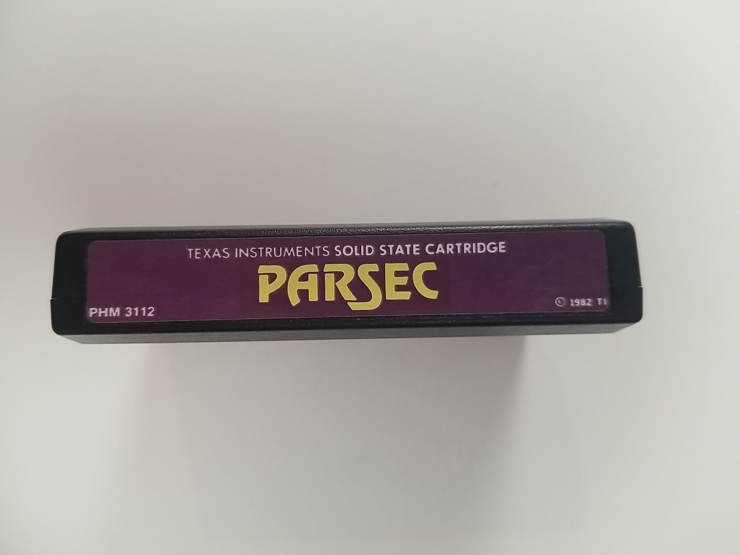 Vintage Parsec Retro Video Game Arcade Texas Instruments TI 99 4A 1982 PHM 3112