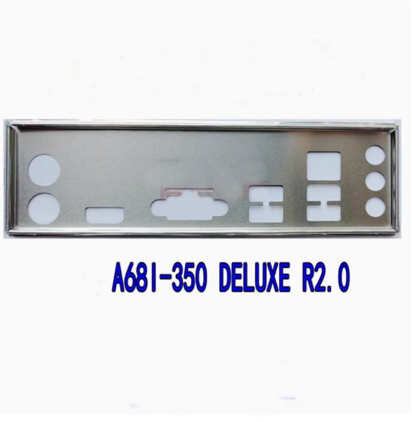 Shield I/O IO Backplate For Biostar A68I-350 DELUXE R2.0 Motherboard