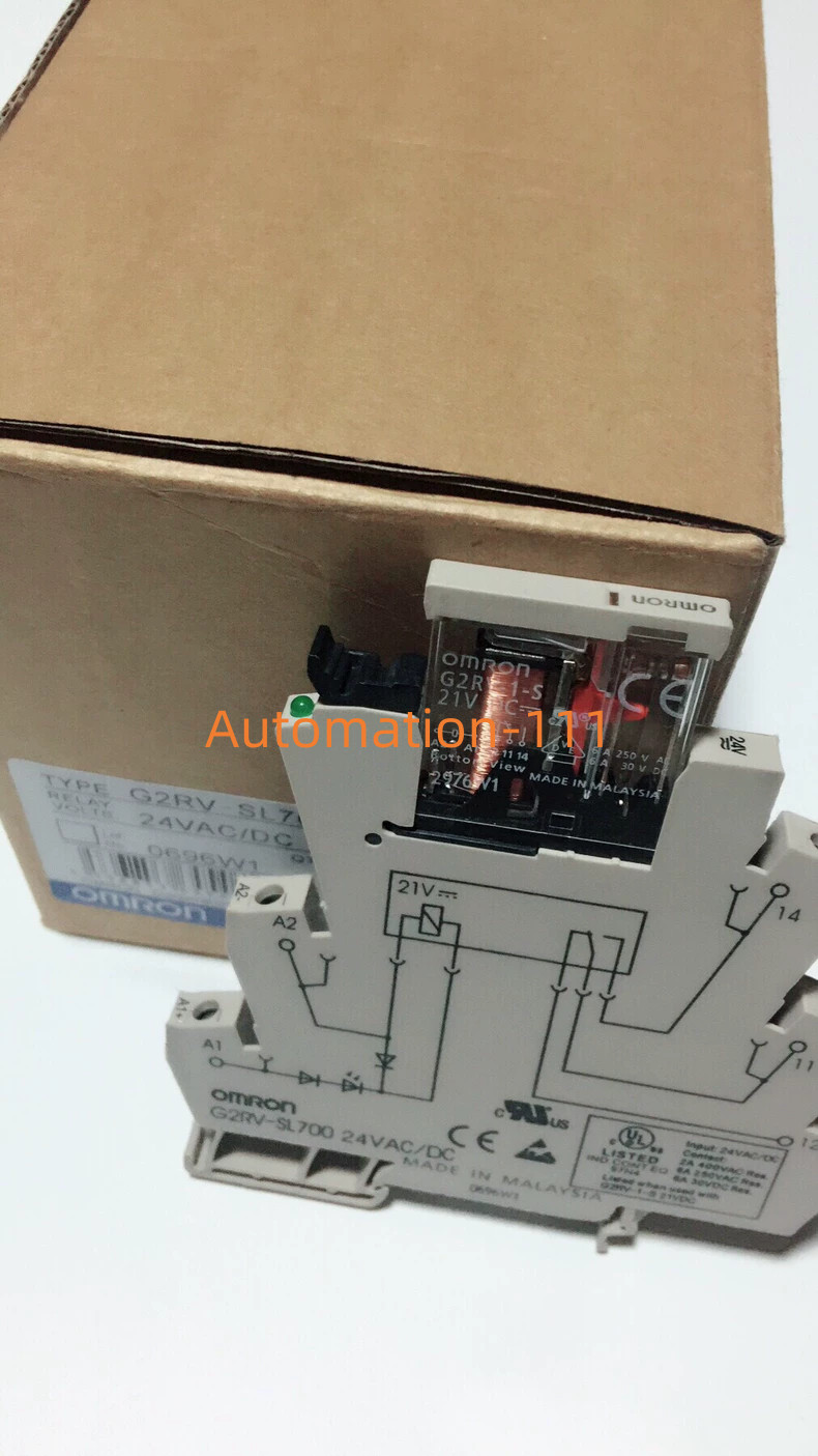 10PCS New Omron G2RV-1-S-G-21VDC Power Relay Spot Goods  1-Year Warranty