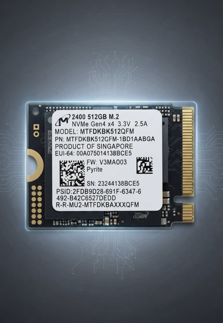 512GB M.2 2230 NVMe SSD Gen4 Steam Deck ROG Ally Surface Tested Different brands