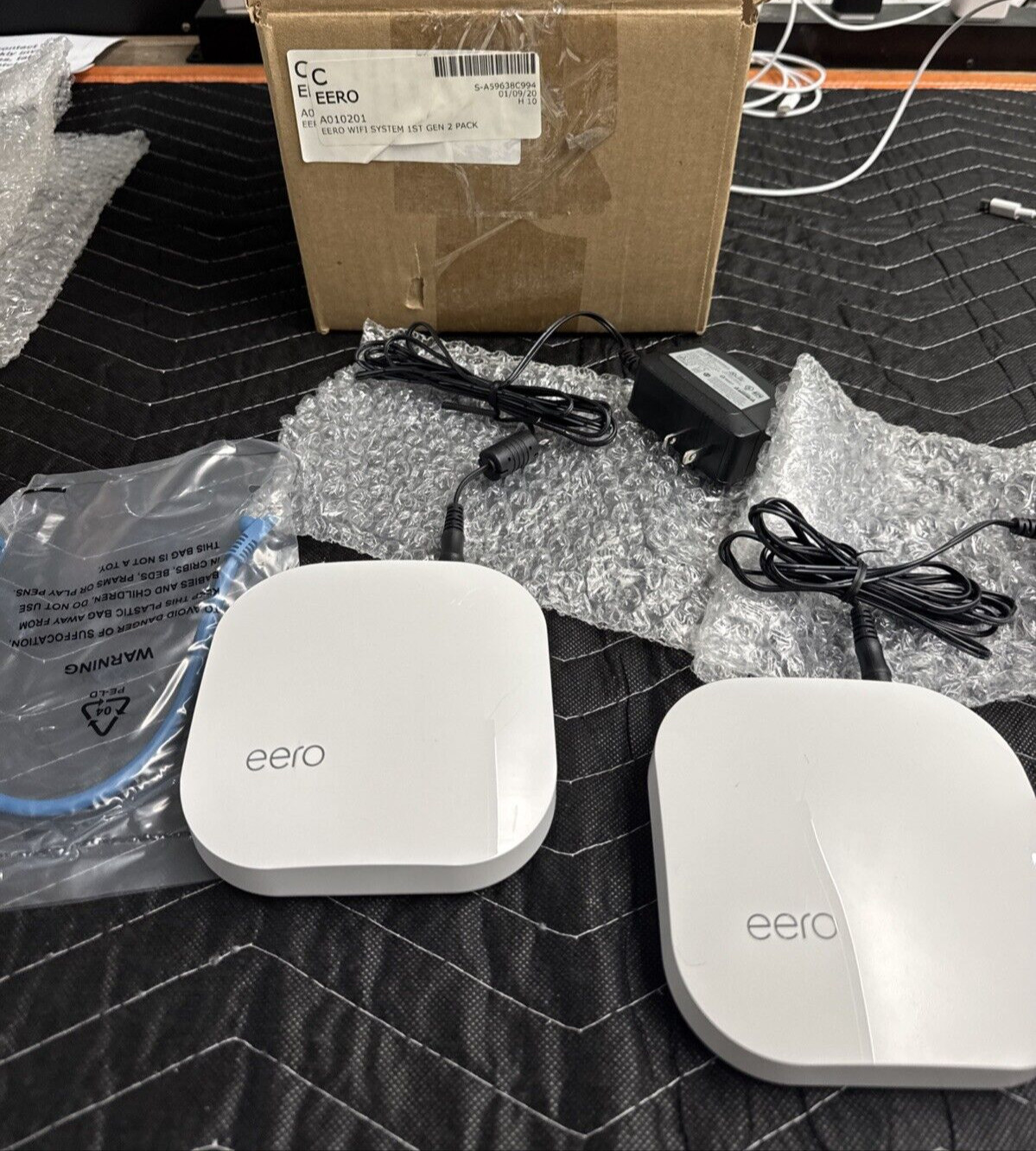 eero Home WiFi System (Pack of 2) - 1st generation, 2016 - A010201 *EERO16*