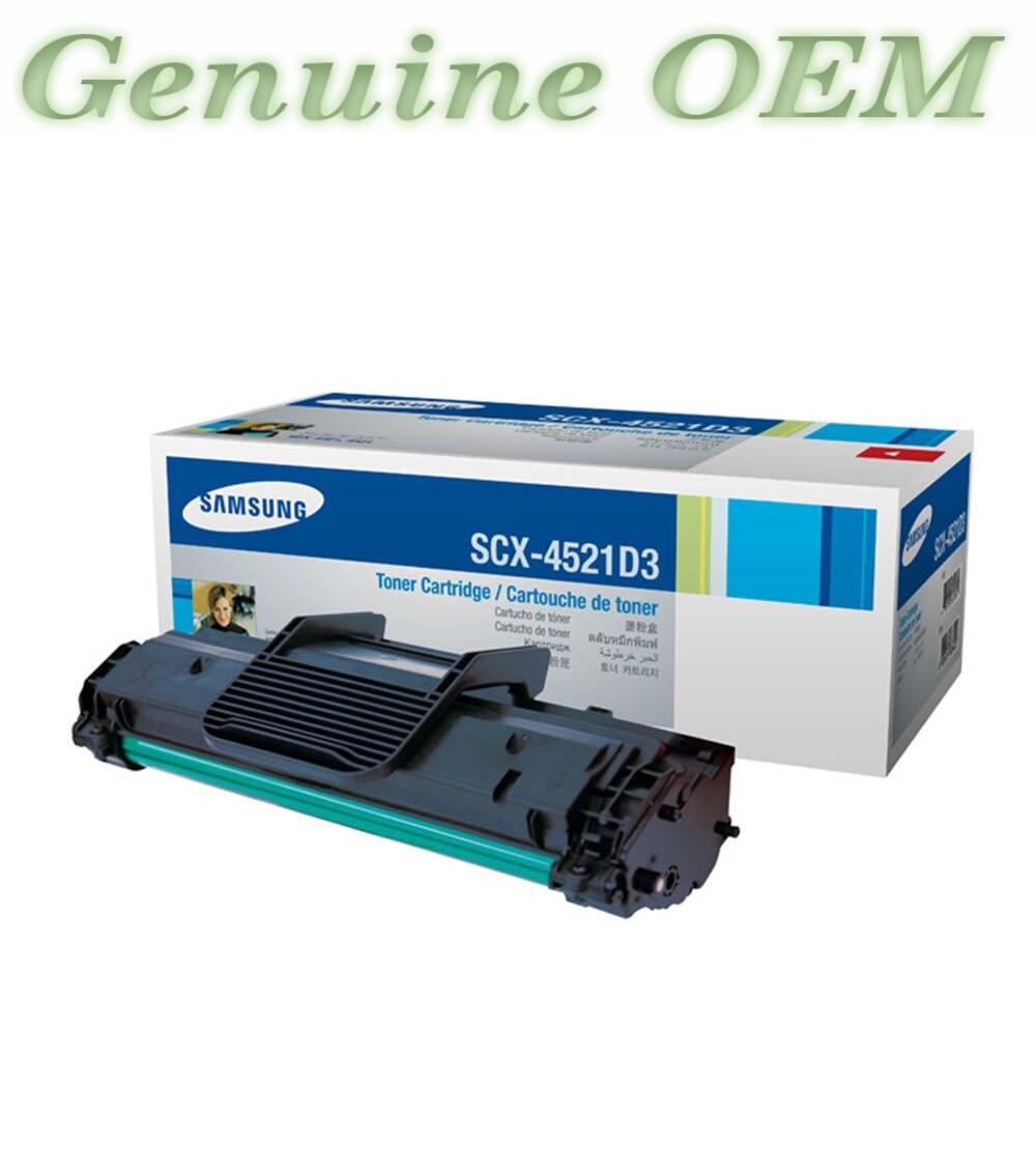 SCX-4521D3/SCX4521D3 Original OEM Samsung Toner, Black | 4521D3 Genuine Sealed