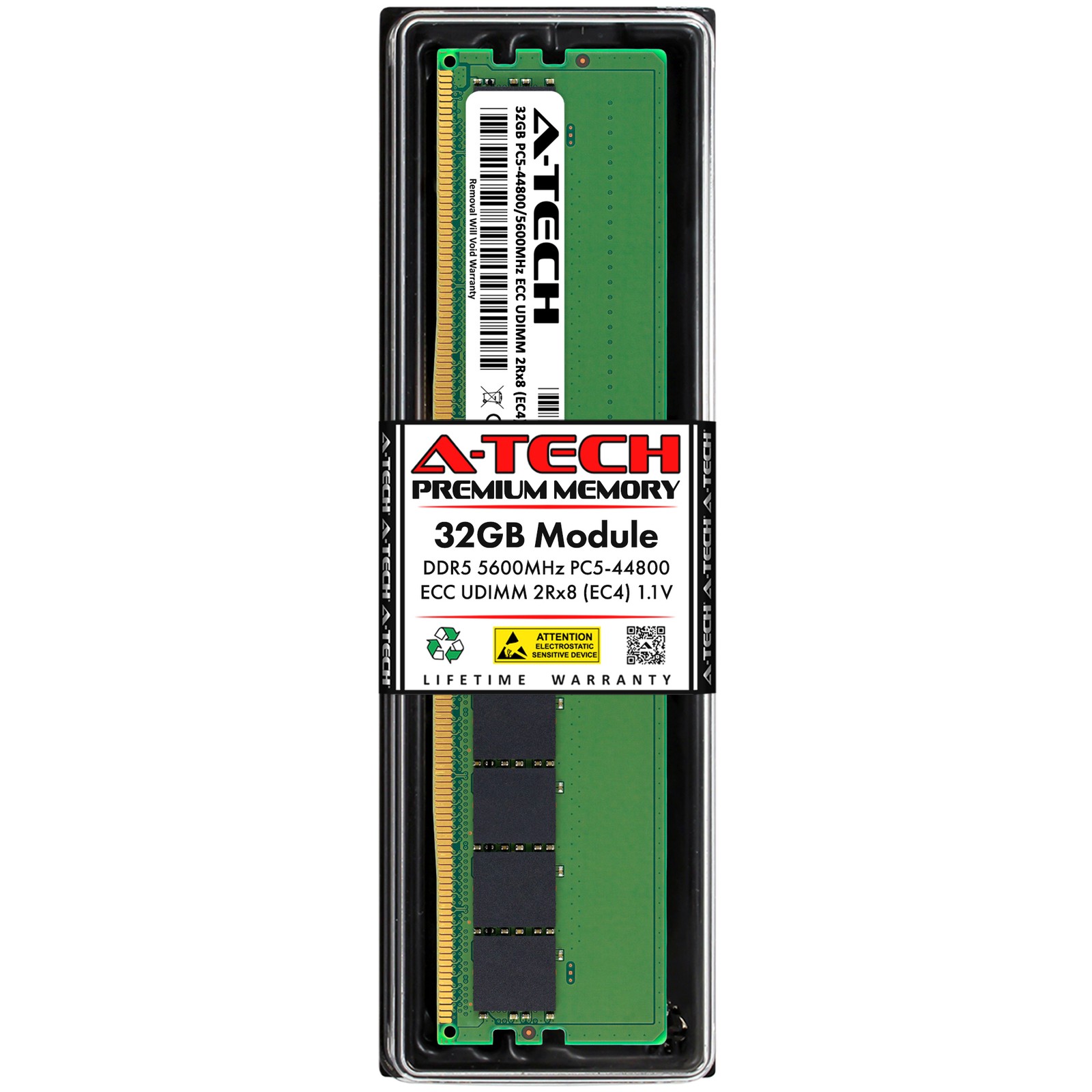 32GB PC5-44800E ECC UDIMM (Replacement for Samsung M324R4GA3DB0-CWM) Memory RAM