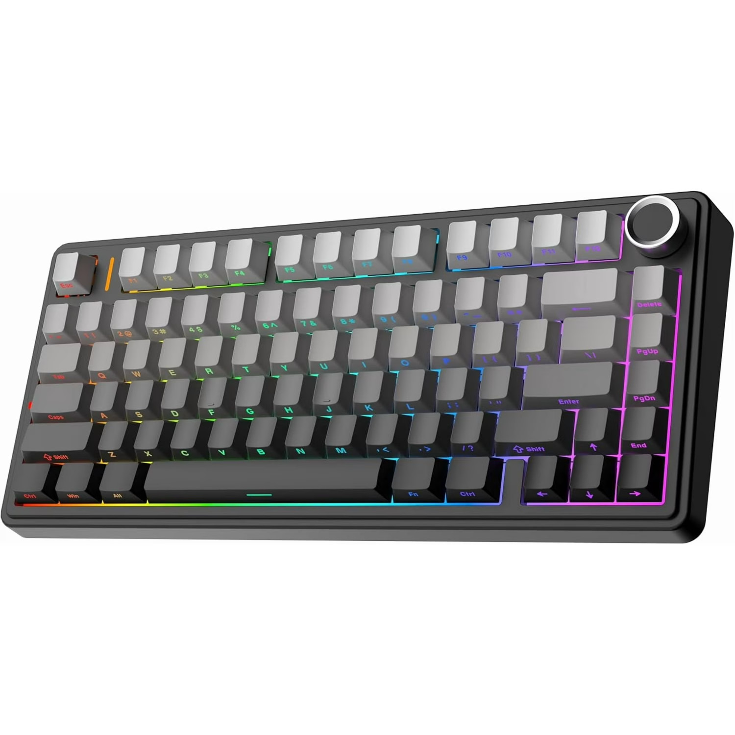 Epomaker F75 Mechanical Wireless Keyboard, 75% Compact Layout, Leobog Reaper