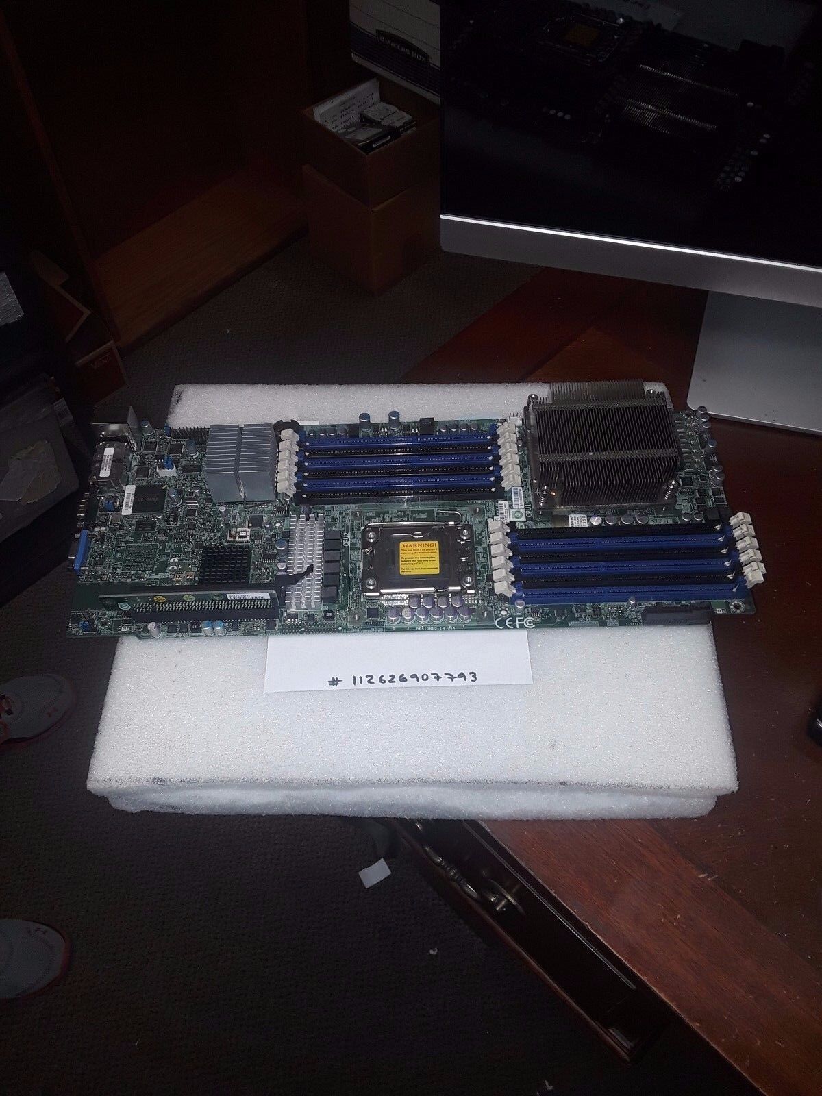 SUPERMICRO 2U FAT TWIN 6026TT-HDTRF 2 NODE X8DTT-HF+ WITH CPU INLUDED 1-SLBV3