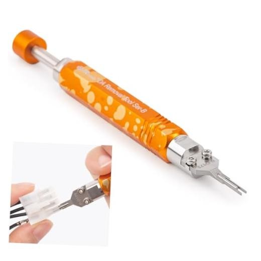 DAP-D173 Molex Pin Extractor Mini Orange & Silver Dap-d173 Pin Extractor Tool