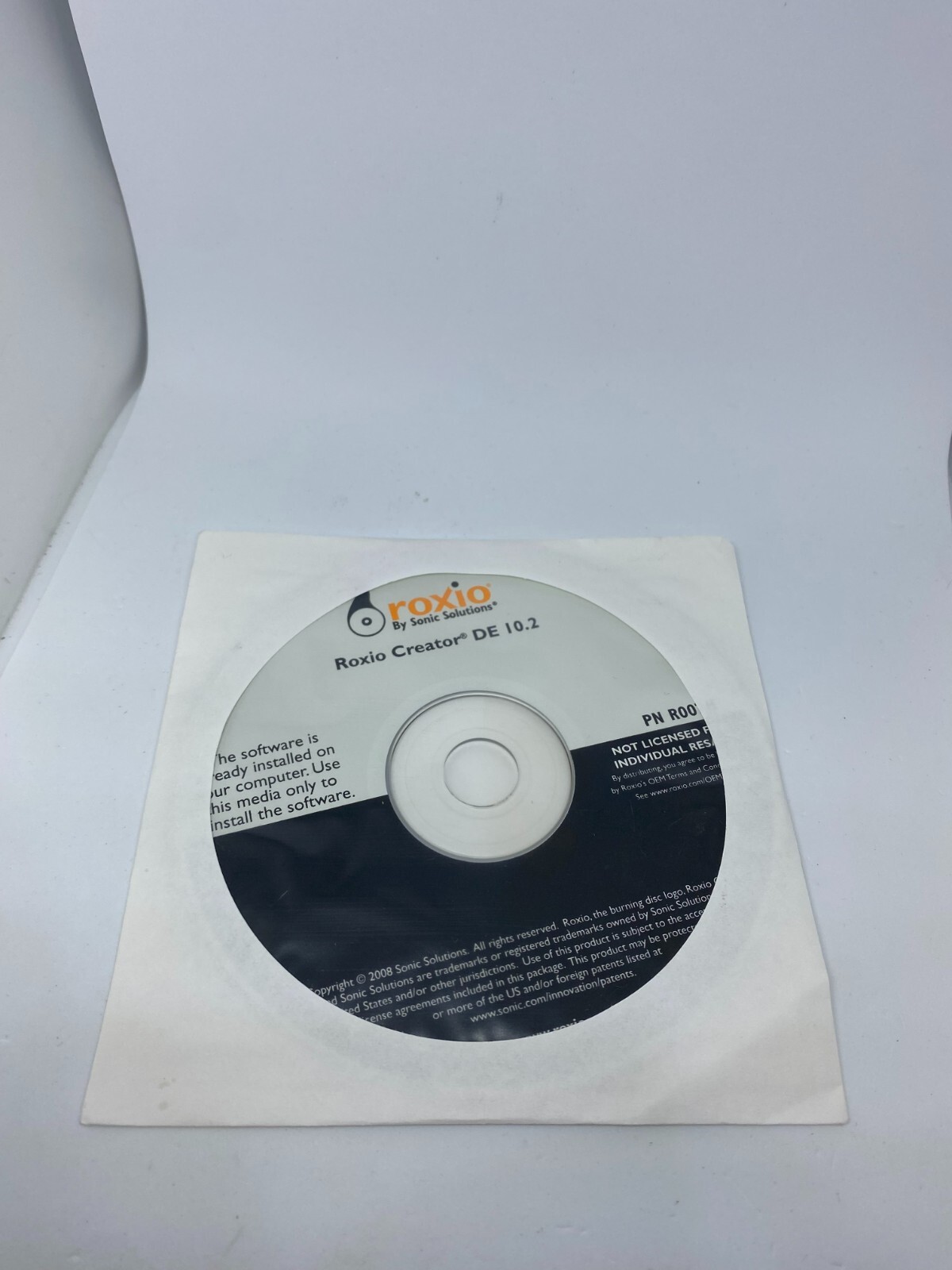 roxio by sonic creator de 10.2 0p005h New Sealed