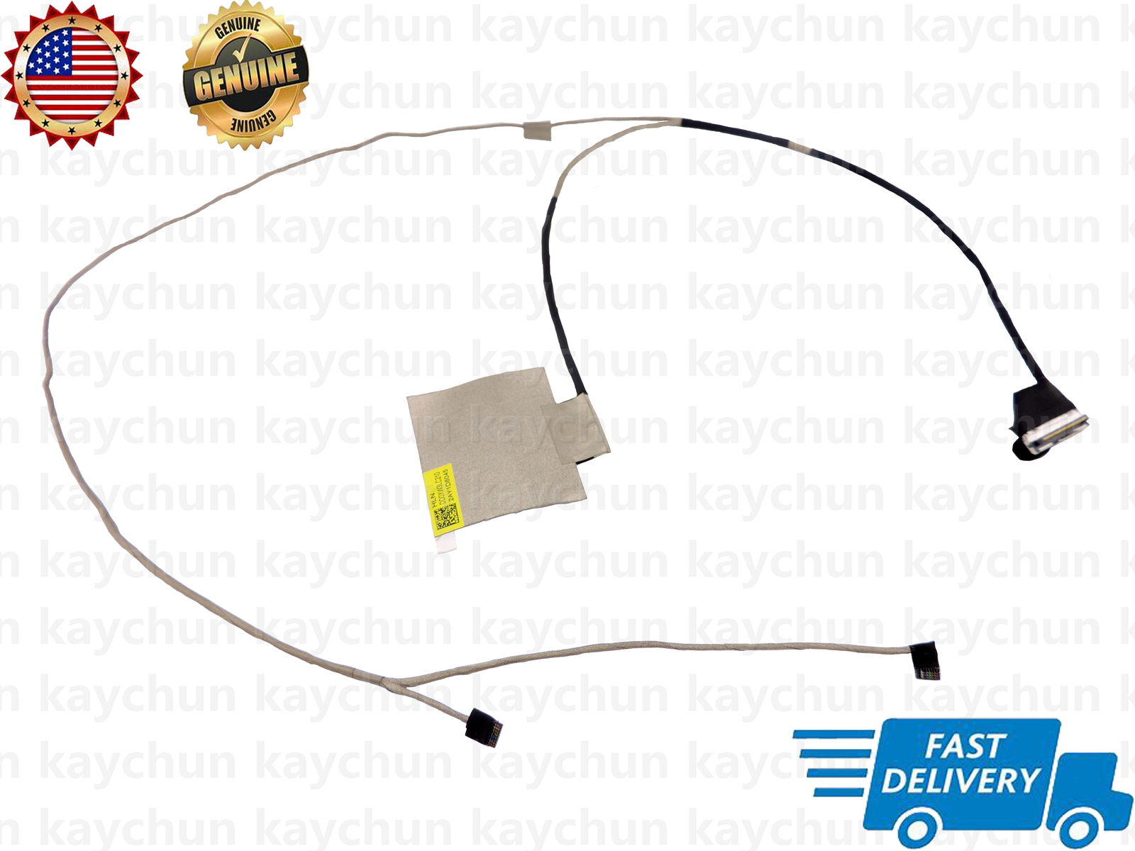 Genuine LVDS LCD Video Display Screen Flex Cable DD0XW3LC210
