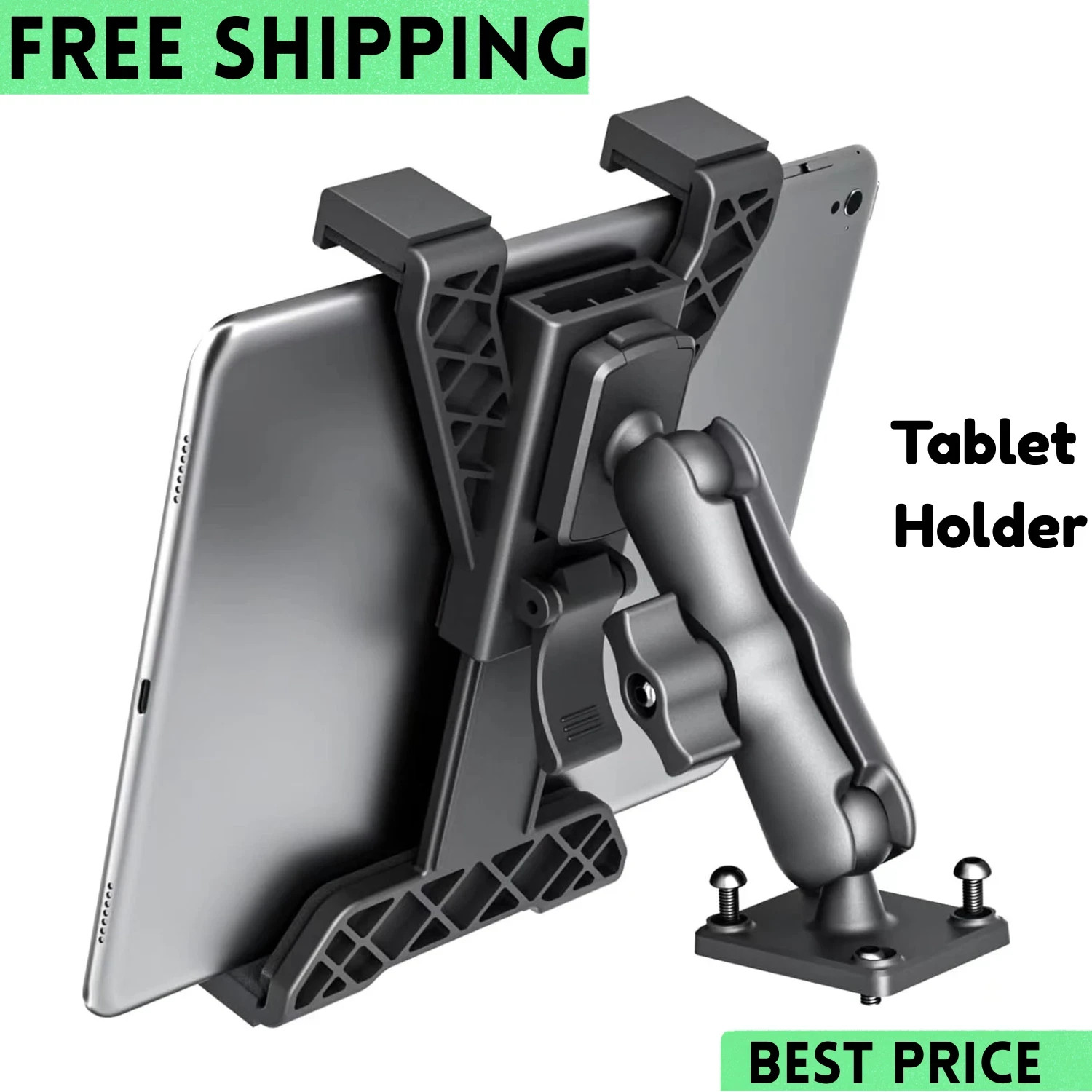 tablet holder for truck heavy duty drill base tablet car mount for ipad mini