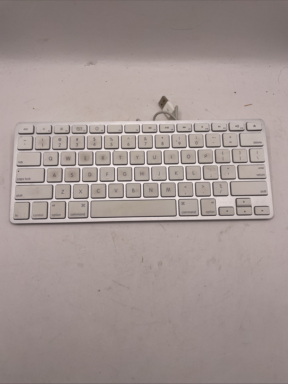 APPLE WIRED COMPACT KEYBOARD A1242 USB PORTS WHITE/SILVER Original Box And Paper