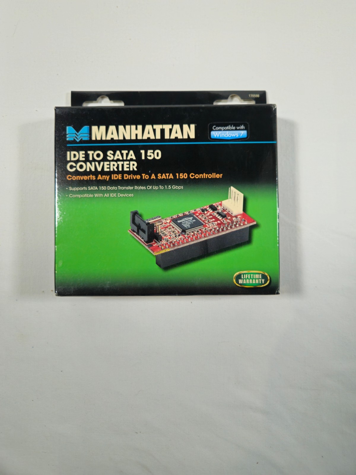 Manhattan IDE to SATA 150 Converter/Adapter 170598 NEW