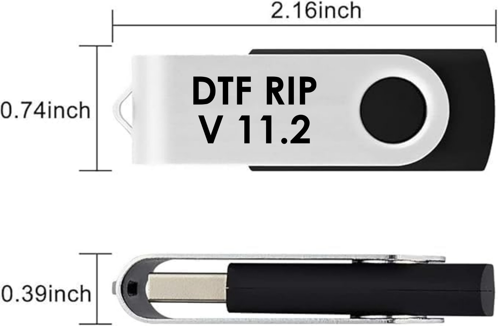 DTF RIP V11 Software Desktop Version USB Flash Drive/Dongle