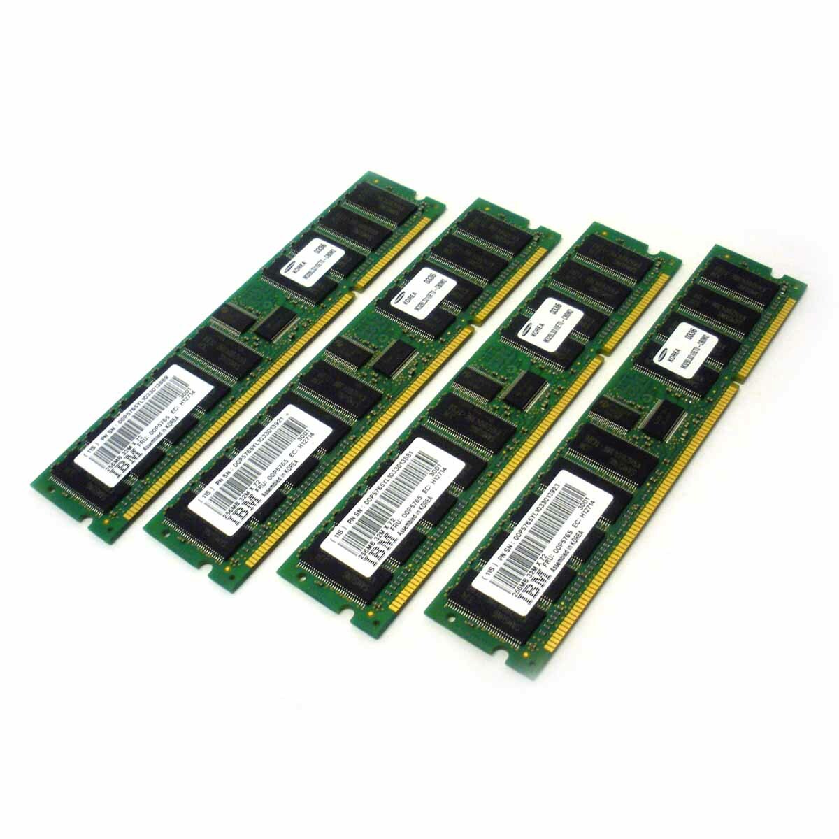 IBM 4446 Memory 1 GB DIMM Kit 4x 256MB