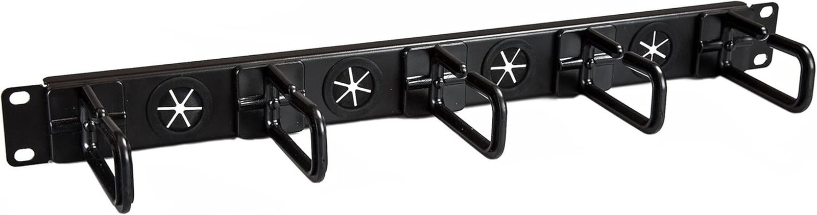 Startech 1U 19In Horizontal Cable Manager, D-Ring, Steel (CABLMANAGERH)
