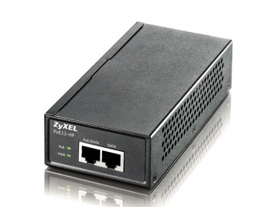 ZYXEL PoE-12HP Power over Ethernet Injector
