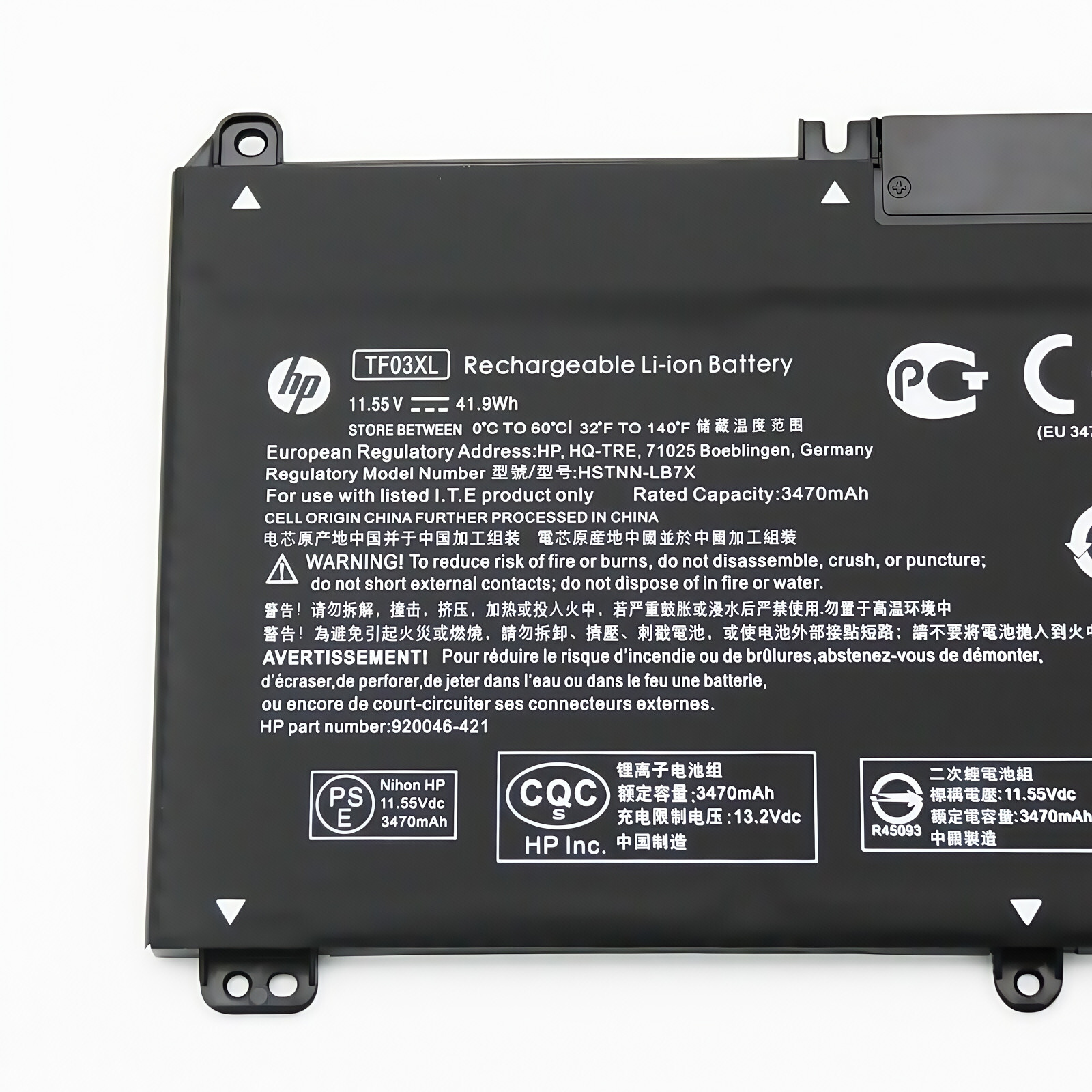 Genuine TF03XL Battery Pavilion X360 14m-cd0001dx 14m-cd0003dx 15-CC 920070-855