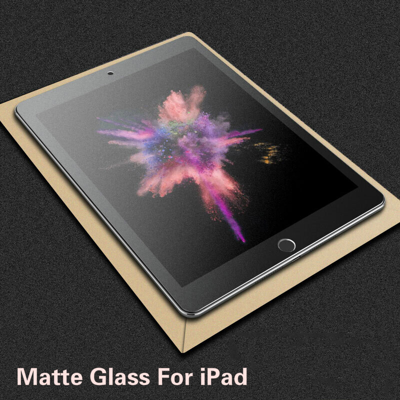 Frosted Matte Tempered Glass Screen Protector For Apple iPad Pro Air iPad Mini