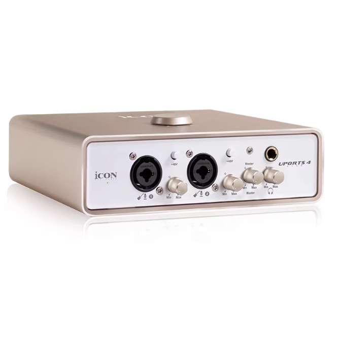 ICON Uports4 dyna Sound Card Professional Live Recording K-Pop Singing Card