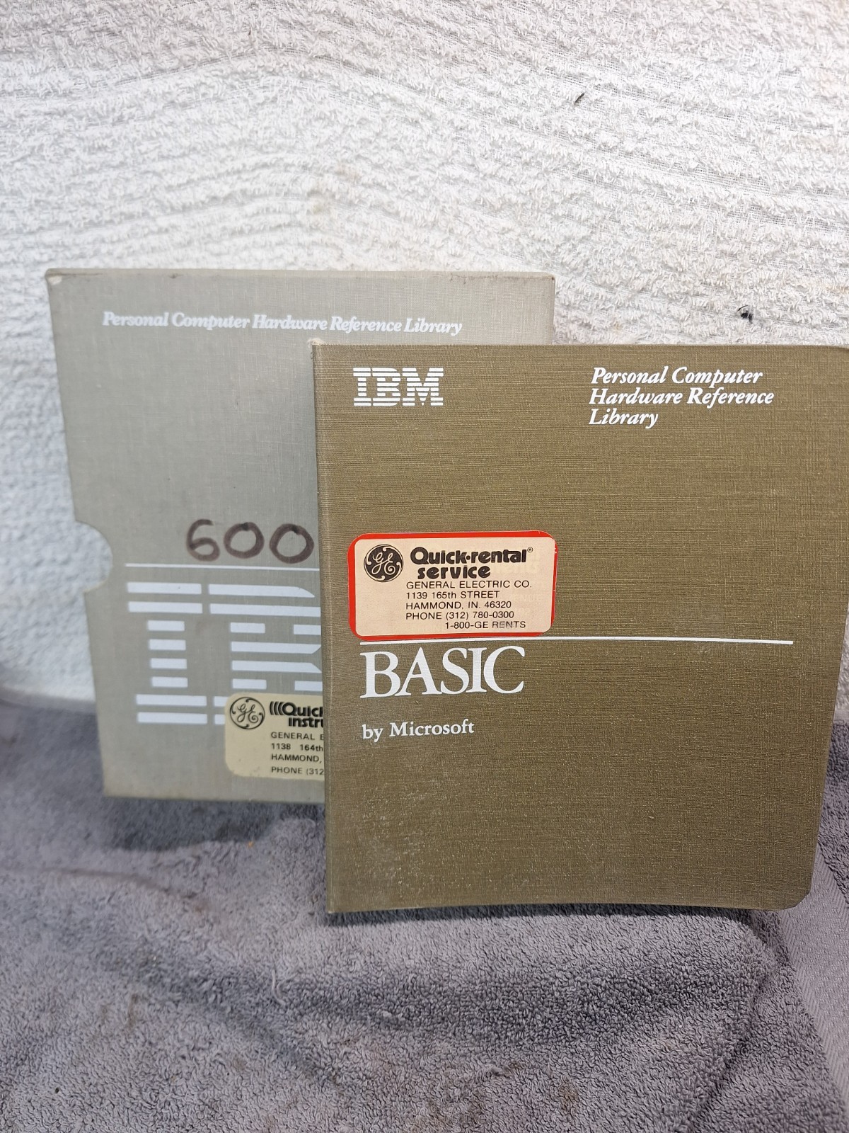 Vintage IBM Personal Computer Hardware Reference Library Basic Manual 6025013