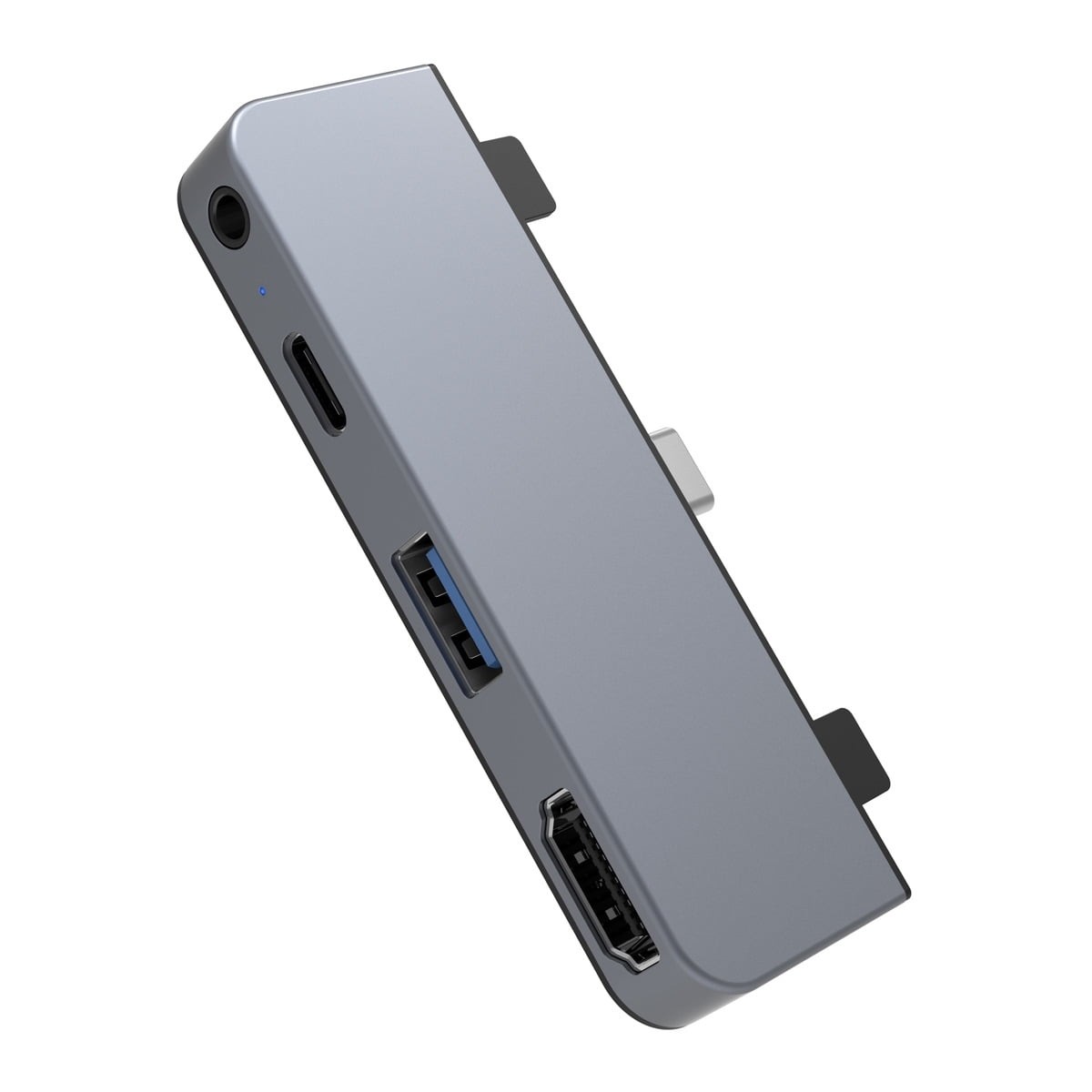 HyperDrive 4-in-1 USB-C Hub for Apple iPad Pro Air Gray HDMI USB-A USB-C Audio