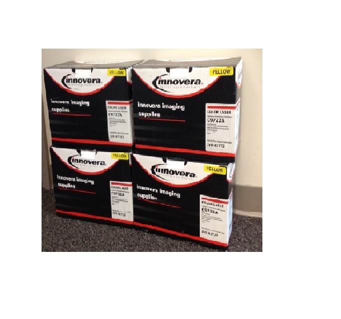 Innovera Compatible Laser C9722A Yellow Cartridge IVR-83721 .