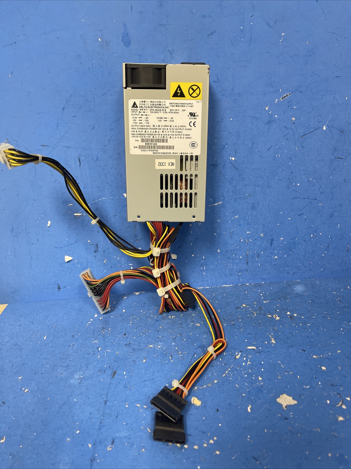 DELTA DPS-250AB-50 B SWITCHING POWER SUPPLY 