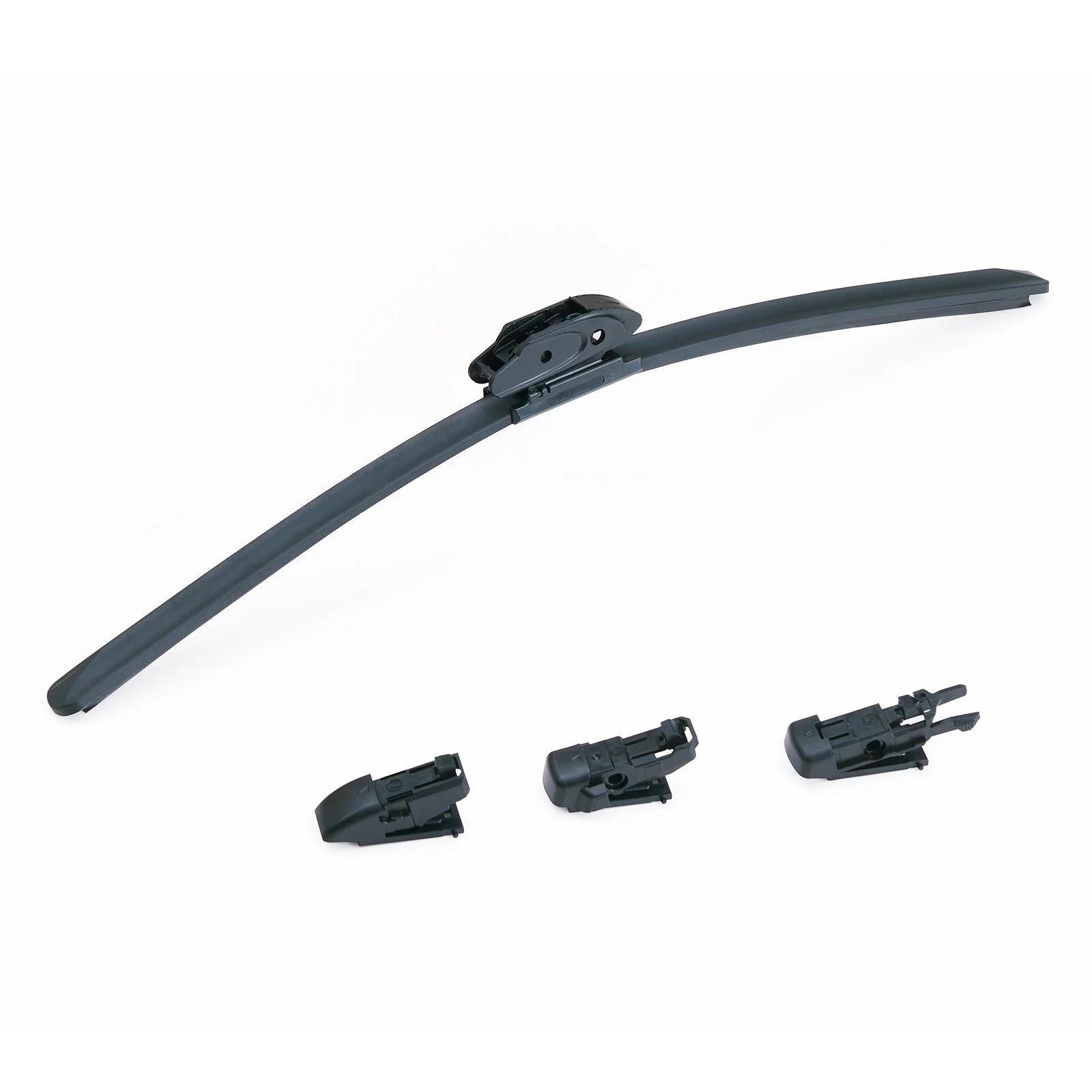 22" Rubber Wiper Blades, 56 cm Universal Replacement Wind Shield Wiper, Low Noi