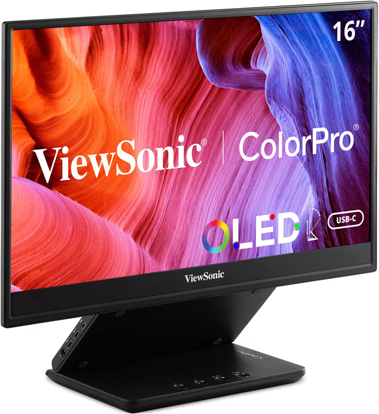 ViewSonic VP16-OLED 15.6 Inch 1080p ColorPro Monitor, OLED Display with Pantone