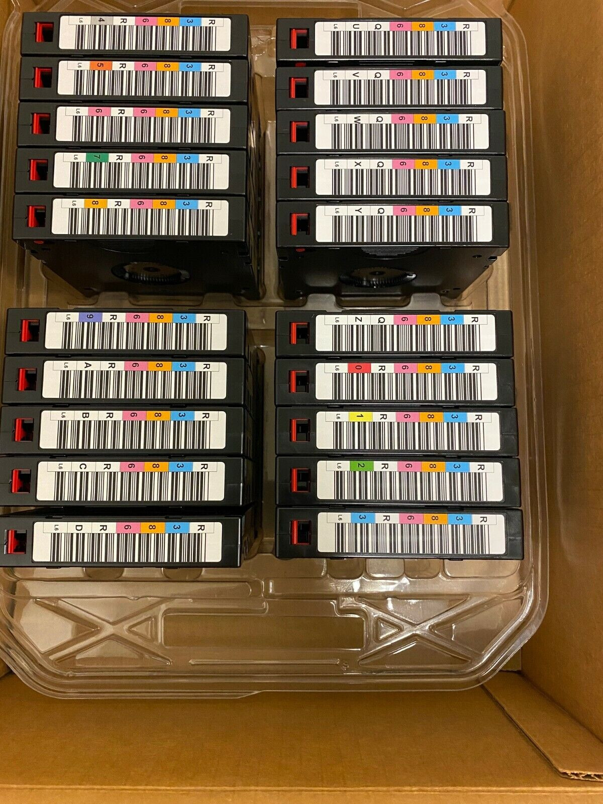 FUJI LTO-6 Tape Cartridge (20 LIB. PACK)  Storage TAPE WITH Barium Ferrite