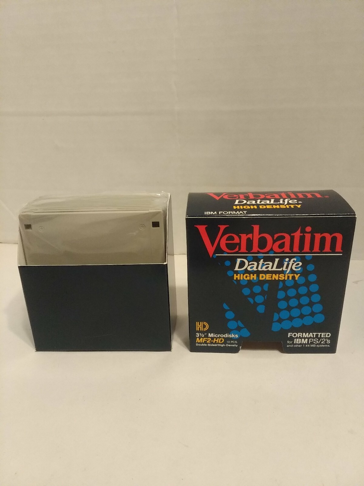 Verbatim DataLife MF 2HD 3.5" Floppy Disks 9* Pack High Density Microdisks READ