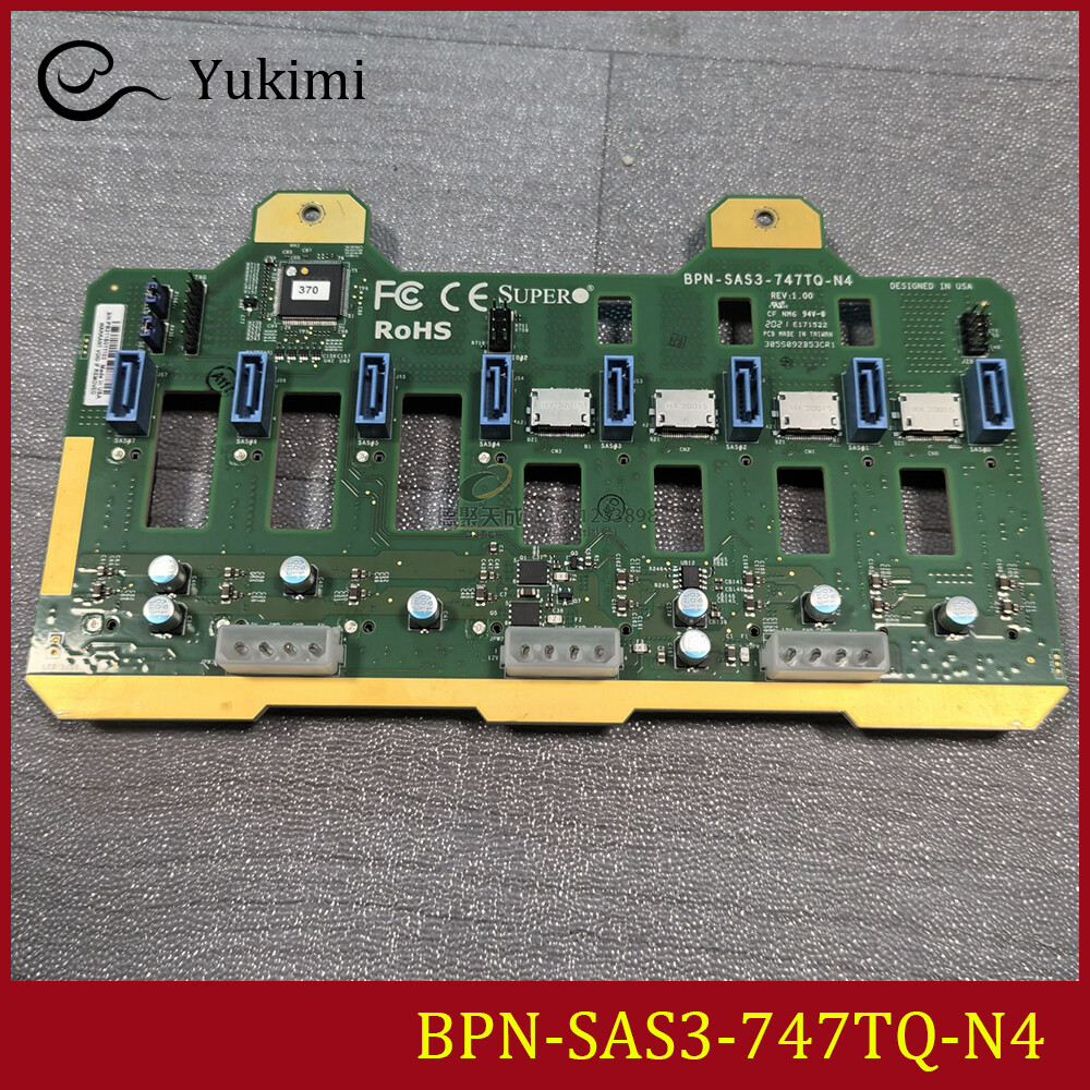 BPN-SAS3-747TQ-N4 FOR Supermicro 8*SAS3 4*NVMe Interface Backplane Board