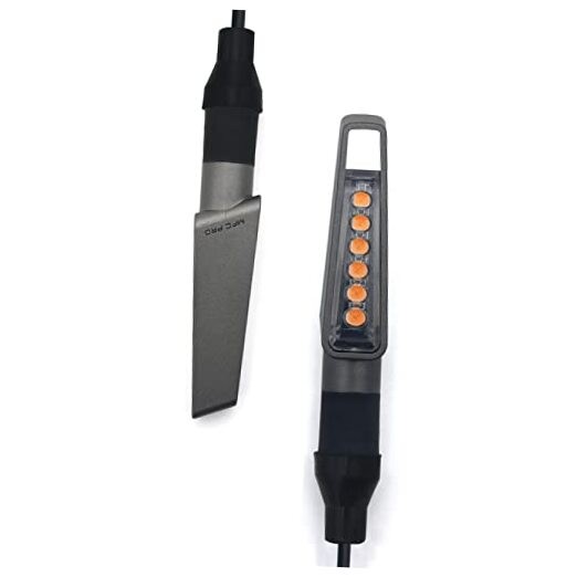 Mini Led Turn Signal Lights () Sequential Space Grey-2pcs