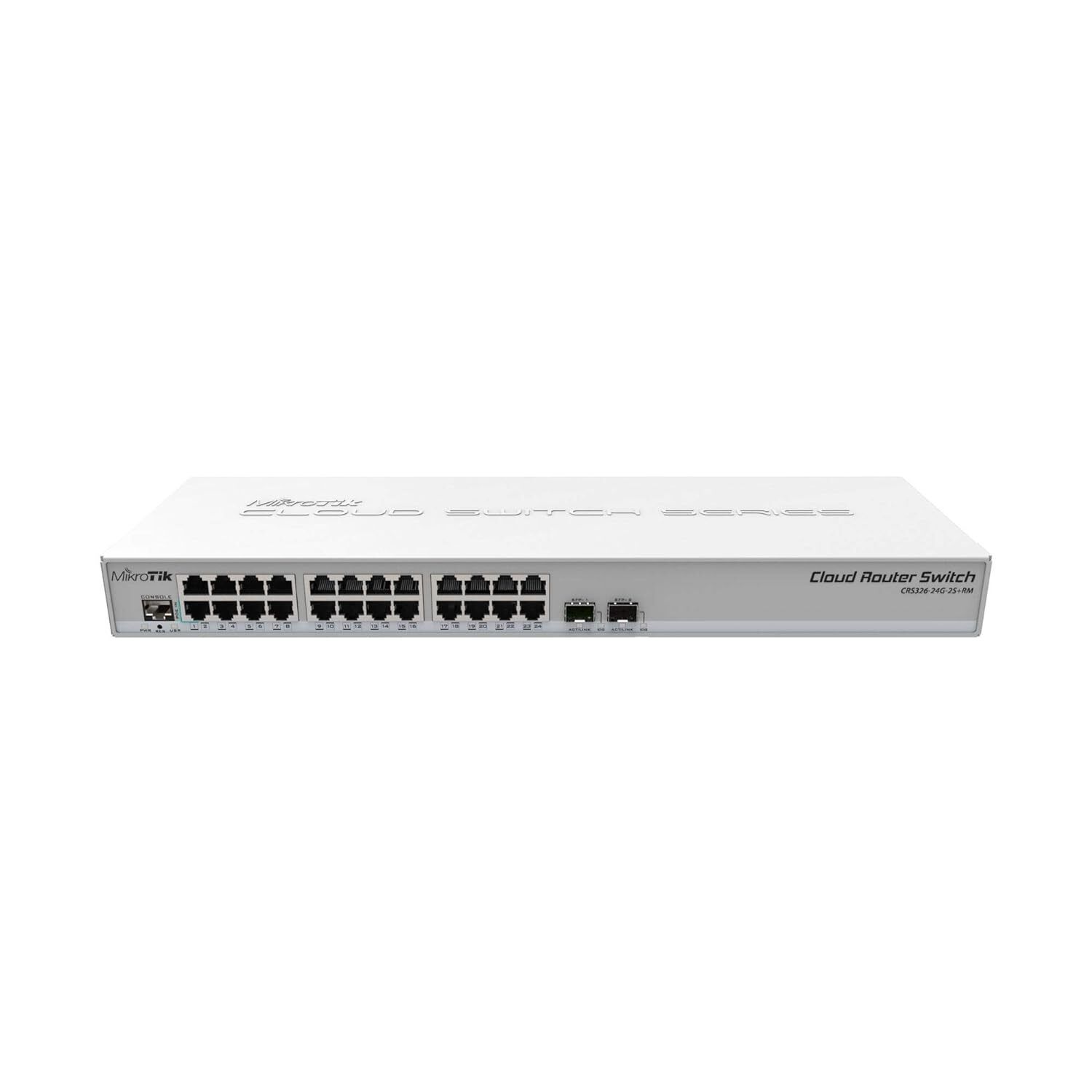 Mikrotik CRS326-24G-2S+RM Cloud Router Switch 326-24G-2S+RM 24 Gigabit port sw