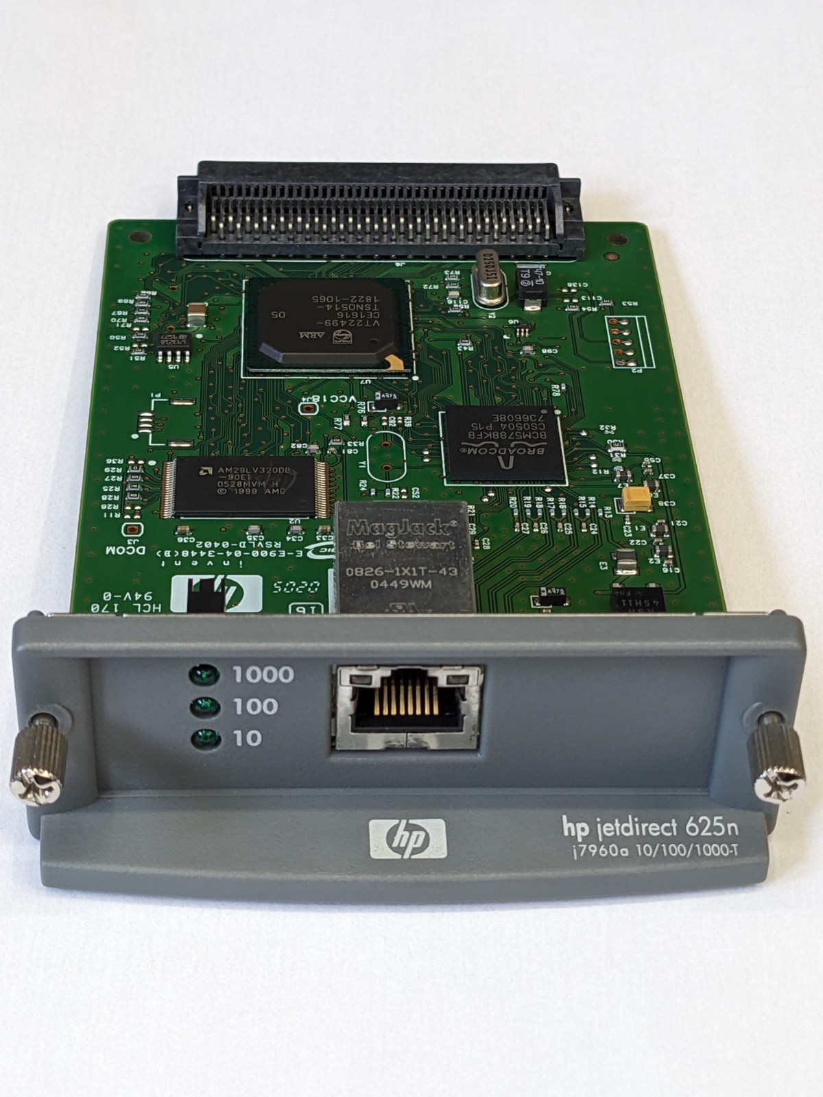 HP jetdirect 625n Print Server Fast Ethernet j7960a 10/100/1000-T Network Card