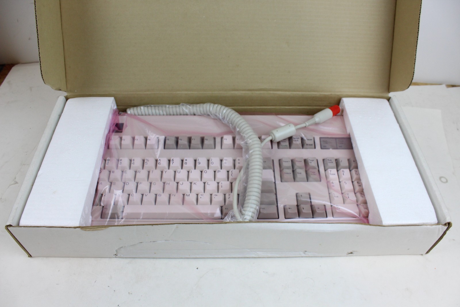 RARE NEW Vintage Samsung Mechanical keyboard PC computer E03417261