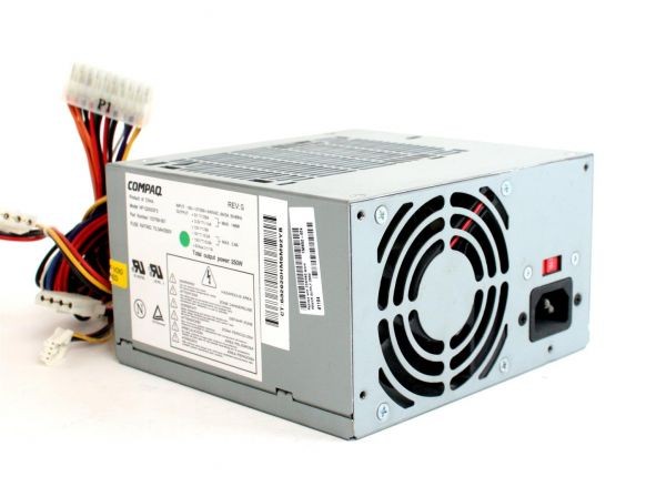 Pwr supply, 250w, p/n: 152769-001, rev.g, 153652-004