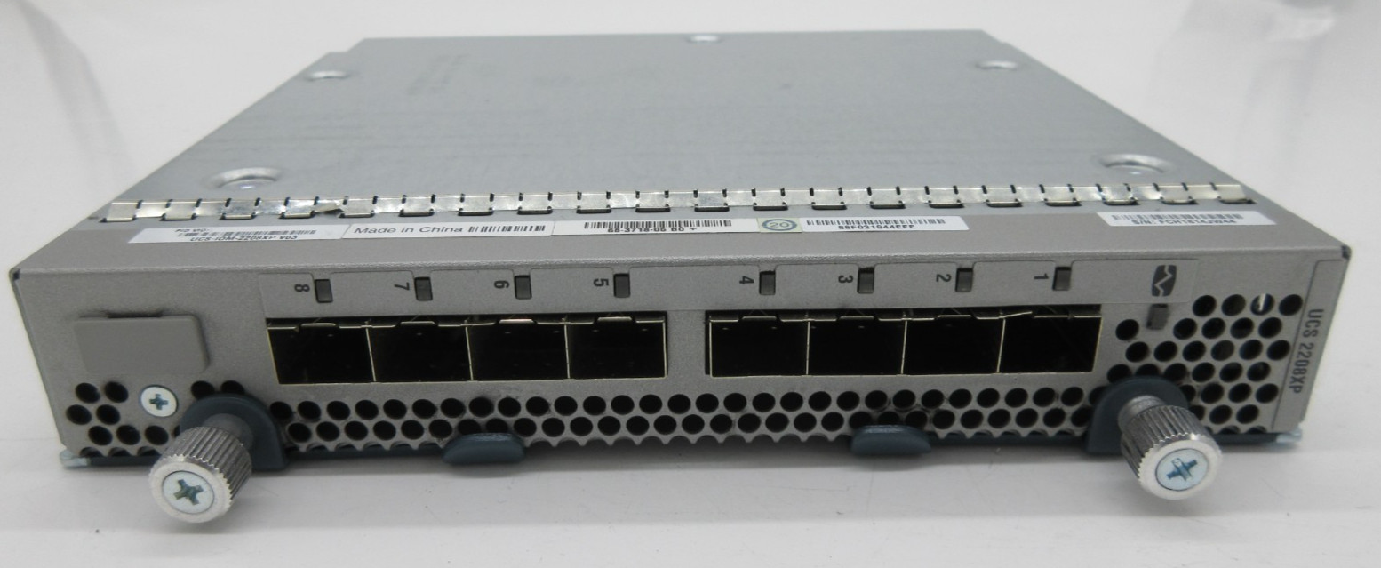 LOF OF 13 Cisco UCS 2208XP  Fabric Extender Module UCS-IOM-2208XP