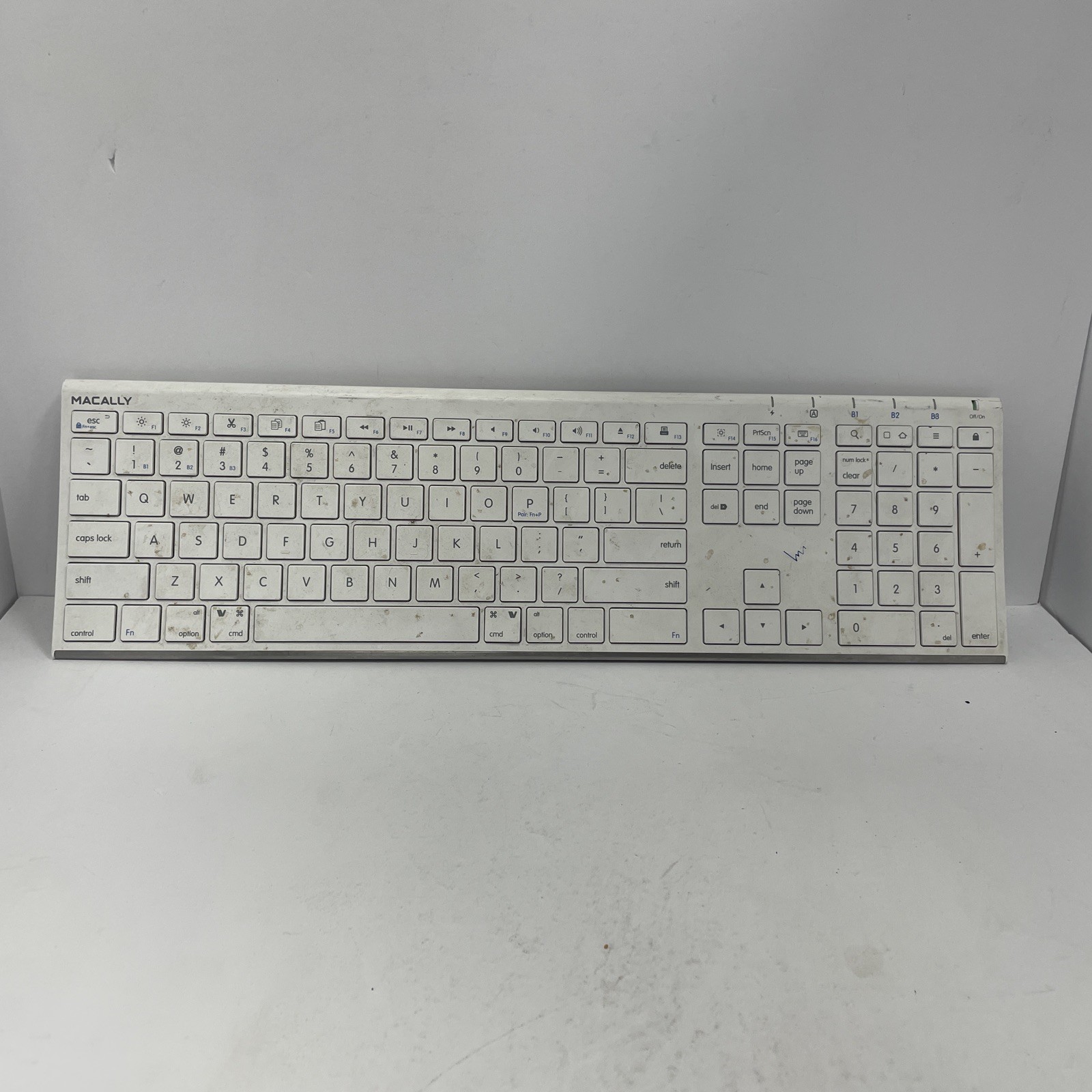 Macally Ultra Slim USB Keyboard For Mac - SLIMKEYPRO (B5)