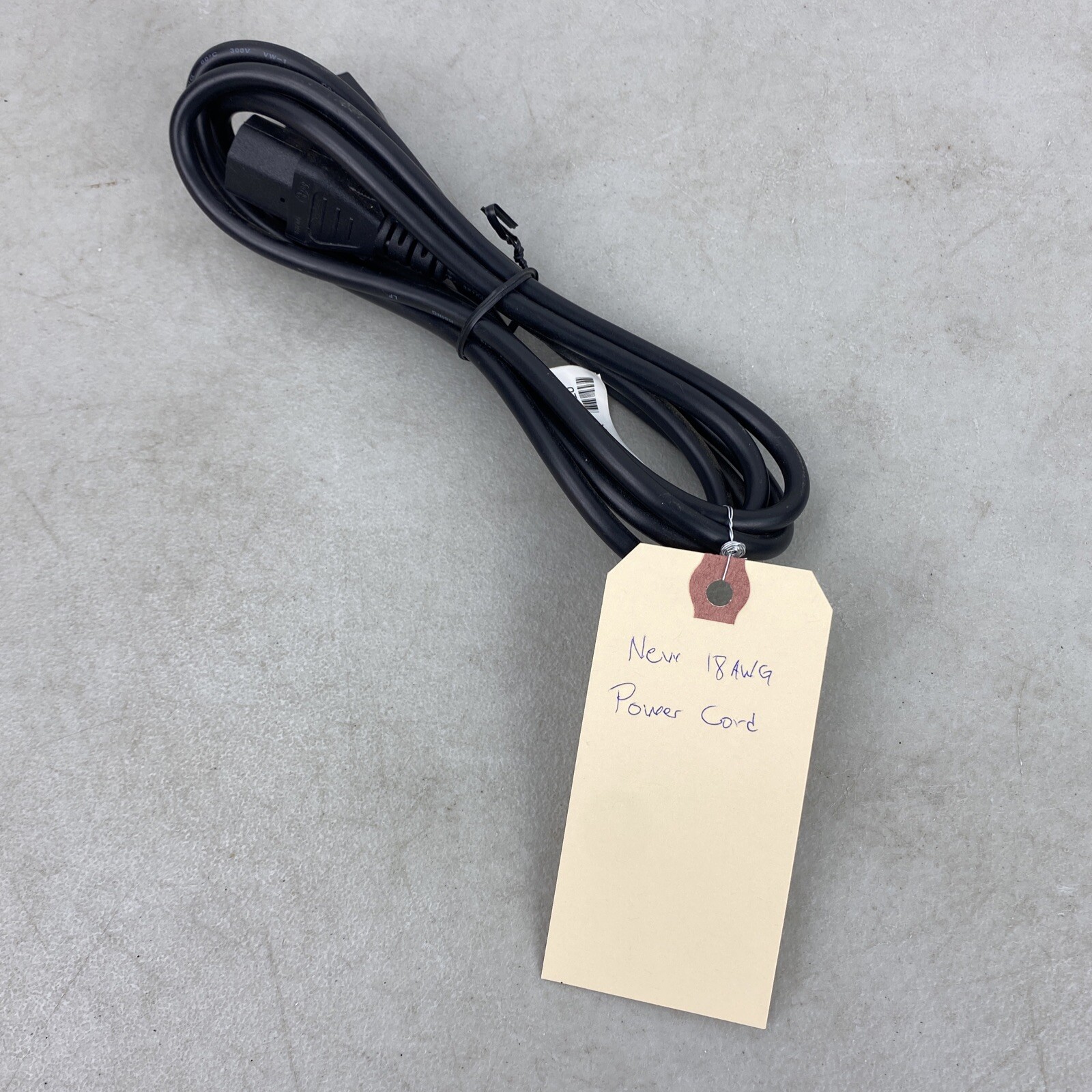 New 3 Prong 18AWG power cord