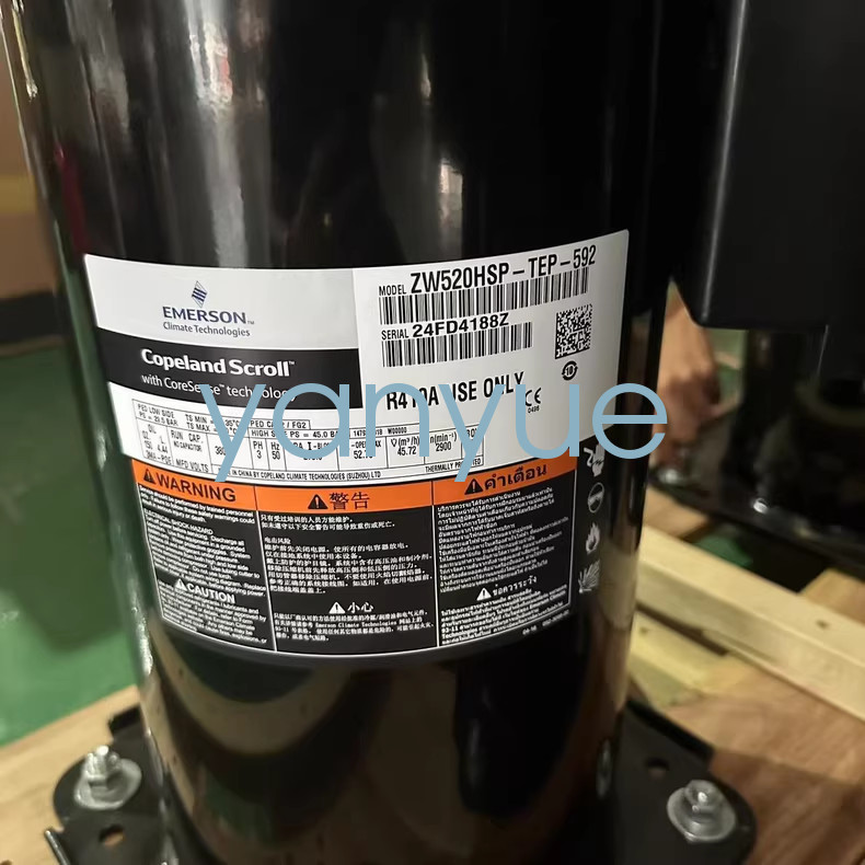 1PCS Emerson Copeland ZW520HSP-TEP-592 compressor new via FedEx or DHL