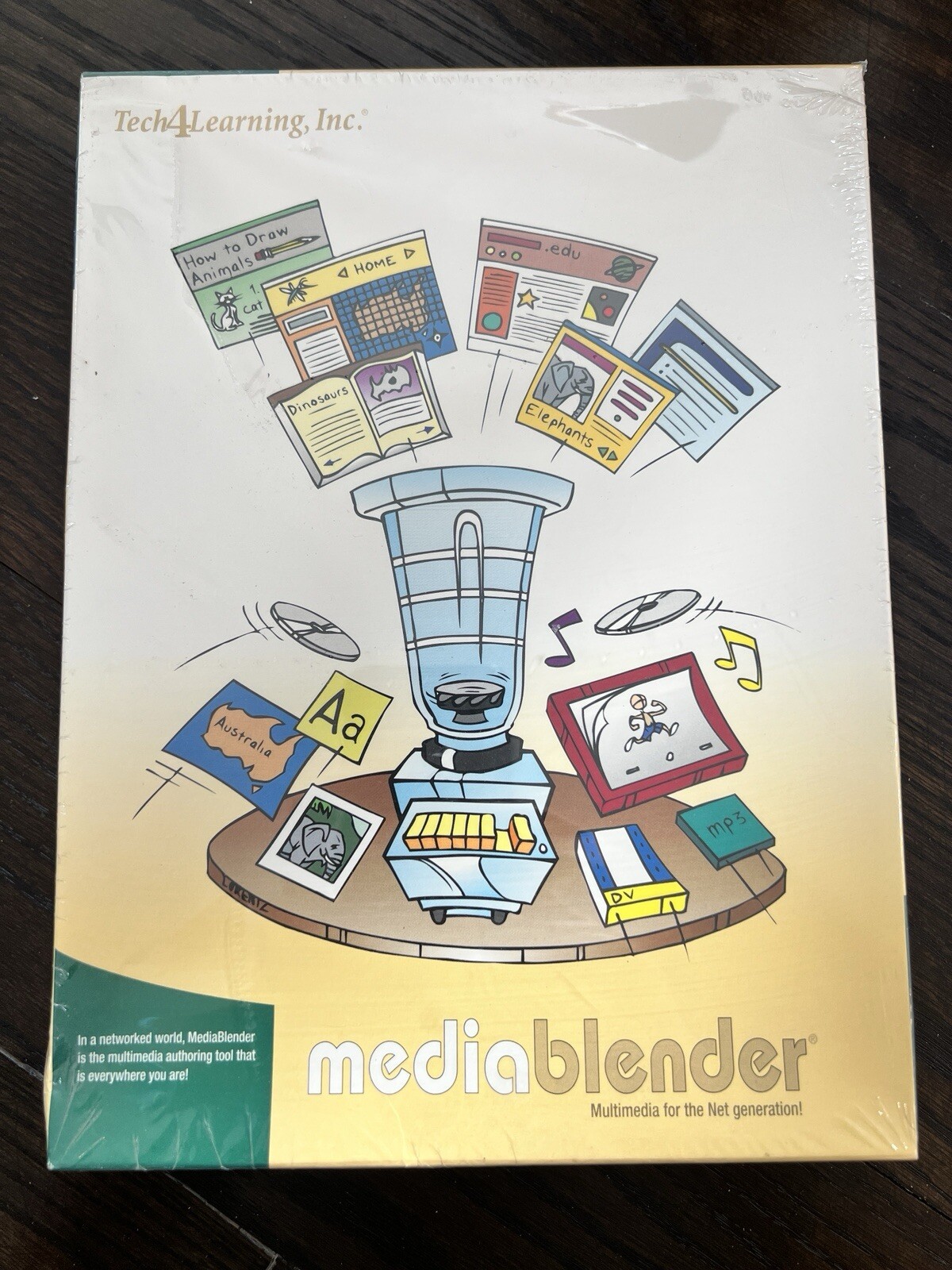 Media Blender Multimedia For The Next Generation Tech4Learning NEW SEALED 2003