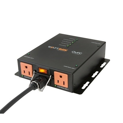 WattBox WB-300-IP-3 300 Series IP Power Conditioner Compact OvrC Home 3-Outlets