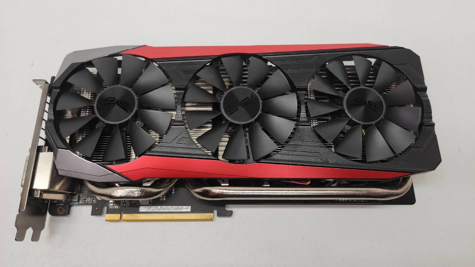 Asus Radeon R9 390 Strix Gaming 8GB GDDR5 GPU | FOR PARTS OR REPAIR, READ