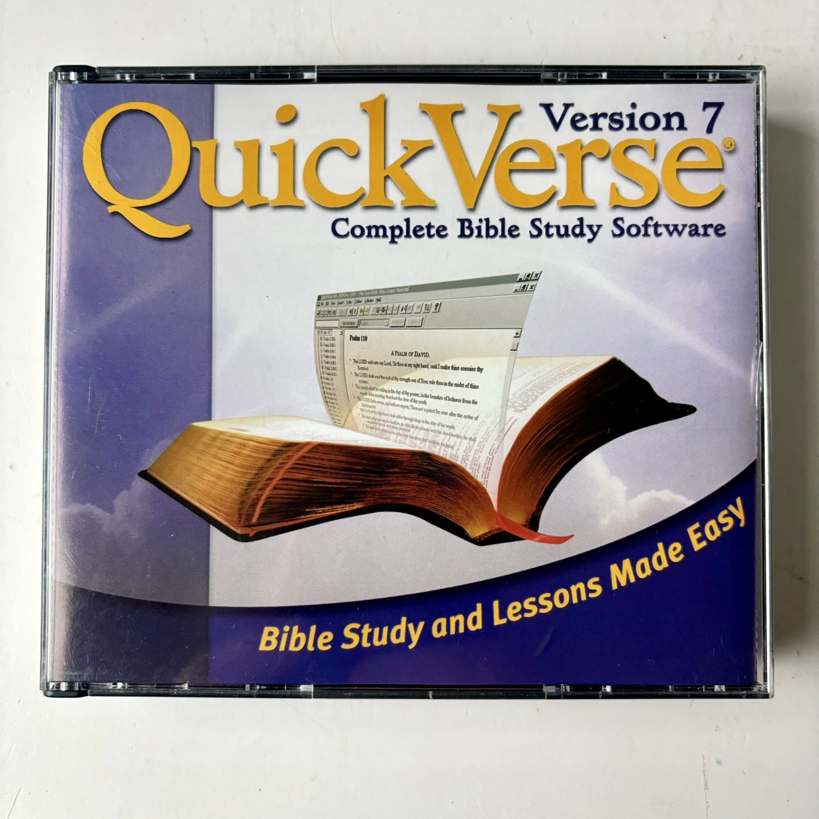QuickVerse Complete Bible Study Software Version 7 for Windows 95/98/2000/NT