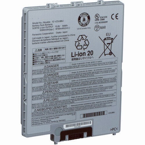 New FZ-VZSU88U 94Wh Battery replace For PANASONIC Toughbook G1 LONG-LIFE fz-g1