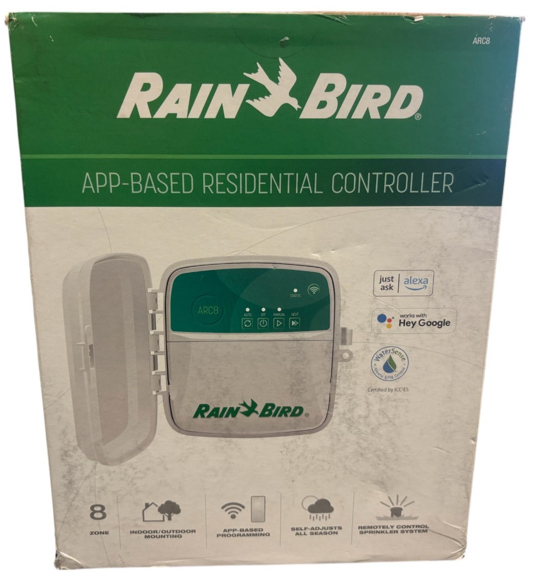 Rain Bird ARC8 8-Zone App Based Smart Residential Irrigation Controller
