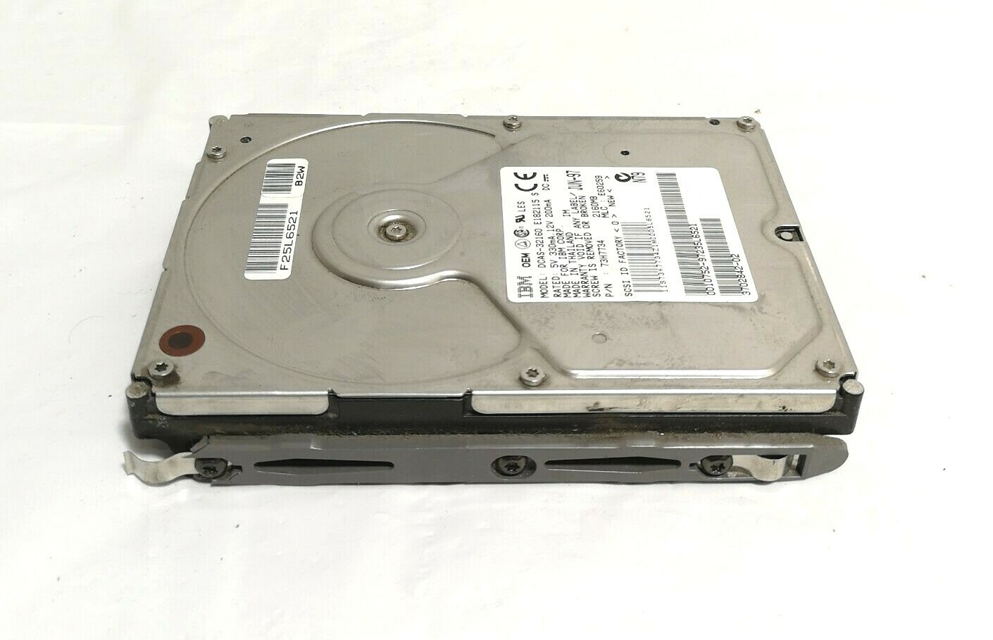 IBM DCAS-32160 2160MB SCSI SE Wide 68-Pin 3.5" HDD Disk Drive 