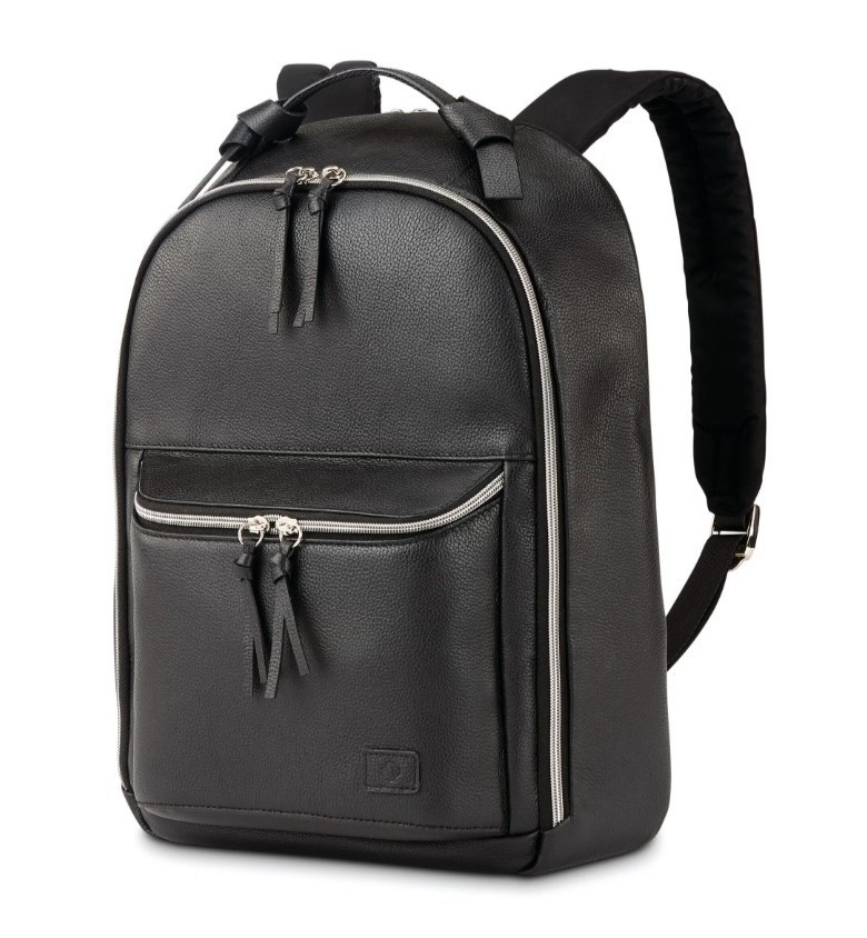 Samsonite Women's Everyday Leather Backpack NAVY COLOR
